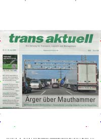 Titelbild der Ausgabe 13/2023 von trans aktuell. Diese Zeitschrift und viele weitere Logistikmagazine und Medienmagazine als Abo oder epaper bei United Kiosk online kaufen.