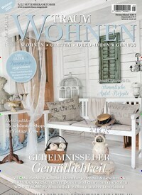 Titelbild der Ausgabe 5/2022 von Traumwohnen. Diese Zeitschrift und viele weitere Gartenzeitschriften und Wohnzeitschriften als Abo oder epaper bei United Kiosk online kaufen.