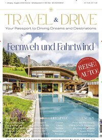 Titelbild der Ausgabe 2/2026 von Travel & Drive. Diese Zeitschrift und viele weitere Reisemagazine, Freizeitmagazine und Wissensmagazine als Abo oder epaper bei United Kiosk online kaufen.