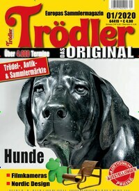 Titelbild der Ausgabe 1/2020 von Trödler. Diese Zeitschrift und viele weitere Reisemagazine, Freizeitmagazine und Wissensmagazine als Abo oder epaper bei United Kiosk online kaufen.