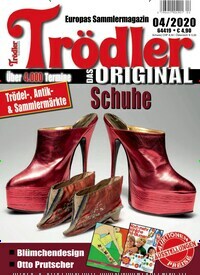 Titelbild der Ausgabe 4/2020 von Trödler. Diese Zeitschrift und viele weitere Reisemagazine, Freizeitmagazine und Wissensmagazine als Abo oder epaper bei United Kiosk online kaufen.
