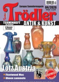 Titelbild der Ausgabe 4/2026 von Trödler. Diese Zeitschrift und viele weitere Reisemagazine, Freizeitmagazine und Wissensmagazine als Abo oder epaper bei United Kiosk online kaufen.