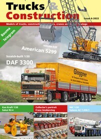 Titelbild der Ausgabe 6/2022 von Trucks & Construction. Diese Zeitschrift und viele weitere Automagazine und Motorradzeitschriften als Abo oder epaper bei United Kiosk online kaufen.