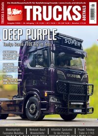 Titelbild der Ausgabe 1/2026 von Trucks & Details. Diese Zeitschrift und viele weitere Reisemagazine, Freizeitmagazine und Wissensmagazine als Abo oder epaper bei United Kiosk online kaufen.