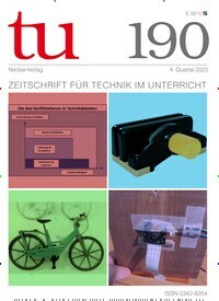 Titelbild der Ausgabe 190/2023 von tu - Technik im Unterricht. Diese Zeitschrift und viele weitere Zeitschriften für Pädagogik als Abo oder epaper bei United Kiosk online kaufen.