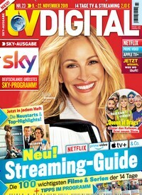 Titelbild der Ausgabe 23/2019 von TV Digital Sky Kabel Ausgabe. Diese Zeitschrift und viele weitere Programmzeitschriften als Abo oder epaper bei United Kiosk online kaufen.