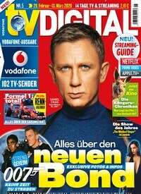 Titelbild der Ausgabe 5/2020 von TV Digital Vodafone. Diese Zeitschrift und viele weitere Programmzeitschriften als Abo oder epaper bei United Kiosk online kaufen.