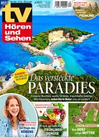 Titelbild der Ausgabe 20/2025 von TV Hören und Sehen. Diese Zeitschrift und viele weitere Programmzeitschriften als Abo oder epaper bei United Kiosk online kaufen.