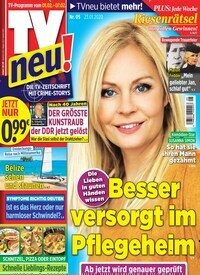 Titelbild der Ausgabe 5/2020 von TV neu. Diese Zeitschrift und viele weitere Programmzeitschriften als Abo oder epaper bei United Kiosk online kaufen.