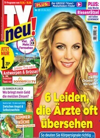 Titelbild der Ausgabe 23/2023 von TV neu. Diese Zeitschrift und viele weitere Programmzeitschriften als Abo oder epaper bei United Kiosk online kaufen.