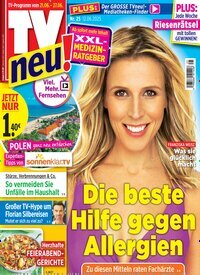 Titelbild der Ausgabe 25/2025 von TV neu. Diese Zeitschrift und viele weitere Programmzeitschriften als Abo oder epaper bei United Kiosk online kaufen.