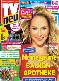 Titelbild der Ausgabe 31/2026 von TV neu. Diese Zeitschrift und viele weitere Programmzeitschriften als Abo oder epaper bei United Kiosk online kaufen.
