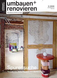 Titelbild der Ausgabe 5/2026 von Umbauen + Renovieren. Diese Zeitschrift und viele weitere Gartenzeitschriften und Wohnzeitschriften als Abo oder epaper bei United Kiosk online kaufen.