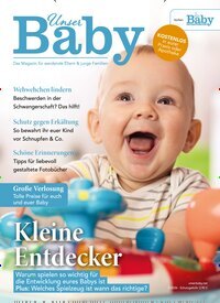 Titelbild der Ausgabe 2/2026 von Unser Baby. Diese Zeitschrift und viele weitere Elternzeitschriften und Tierzeitschriften als Abo oder epaper bei United Kiosk online kaufen.