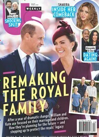 Titelbild der Ausgabe 38/2023 von Us Weekly. Diese Zeitschrift und viele weitere Lifestylemagazine und Peoplemagazine als Abo oder epaper bei United Kiosk online kaufen.