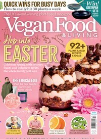 Titelbild der Ausgabe 4/2026 von Vegan Food & Living. Diese Zeitschrift und viele weitere Kochzeitschriften und Backzeitschriften als Abo oder epaper bei United Kiosk online kaufen.