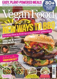 Titelbild der Ausgabe 7/2025 von Vegan Food & Living. Diese Zeitschrift und viele weitere Kochzeitschriften und Backzeitschriften als Abo oder epaper bei United Kiosk online kaufen.