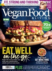 Titelbild der Ausgabe 8/2026 von Vegan Food & Living. Diese Zeitschrift und viele weitere Kochzeitschriften und Backzeitschriften als Abo oder epaper bei United Kiosk online kaufen.