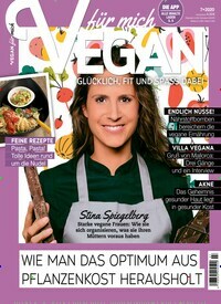 Titelbild der Ausgabe 7/2020 von Vegan für mich. Diese Zeitschrift und viele weitere Kochzeitschriften und Backzeitschriften als Abo oder epaper bei United Kiosk online kaufen.