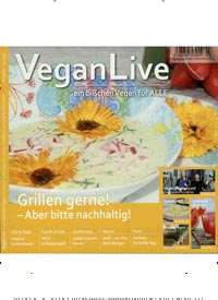 Titelbild der Ausgabe 3/2018 von Vegan Live. Diese Zeitschrift und viele weitere Kochzeitschriften und Backzeitschriften als Abo oder epaper bei United Kiosk online kaufen.
