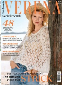 Titelbild der Ausgabe 2/2024 von Verena Stricktrends. Diese Zeitschrift und viele weitere Modemagazine und DIY-Magazine als Abo oder epaper bei United Kiosk online kaufen.