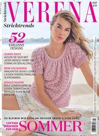 Titelbild der Ausgabe 2/2025 von Verena Stricktrends. Diese Zeitschrift und viele weitere Modemagazine und DIY-Magazine als Abo oder epaper bei United Kiosk online kaufen.