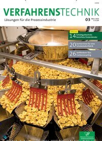 Titelbild der Ausgabe 3/2026 von Verfahrenstechnik. Diese Zeitschrift und viele weitere Industriemagazine und Handwerkmagazine als Abo oder epaper bei United Kiosk online kaufen.