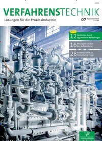 Titelbild der Ausgabe 7/2026 von Verfahrenstechnik. Diese Zeitschrift und viele weitere Industriemagazine und Handwerkmagazine als Abo oder epaper bei United Kiosk online kaufen.