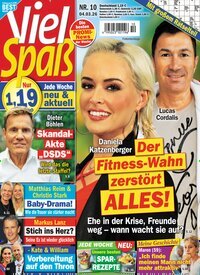 Titelbild der Ausgabe 10/2026 von Viel Spaß. Diese Zeitschrift und viele weitere Frauenzeitschriften als Abo oder epaper bei United Kiosk online kaufen.