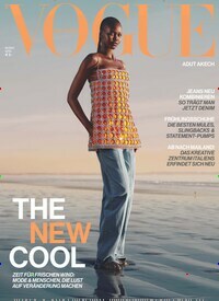 Titelbild der Ausgabe 4/2024 von Vogue Deutschland. Diese Zeitschrift und viele weitere Modemagazine und DIY-Magazine als Abo oder epaper bei United Kiosk online kaufen.
