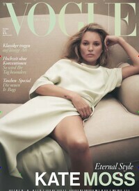 Titelbild der Ausgabe 5/2024 von Vogue Deutschland. Diese Zeitschrift und viele weitere Modemagazine und DIY-Magazine als Abo oder epaper bei United Kiosk online kaufen.