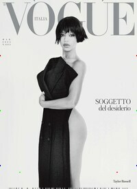 Titelbild der Ausgabe 3/2024 von Vogue Italien. Diese Zeitschrift und viele weitere Modemagazine und DIY-Magazine als Abo oder epaper bei United Kiosk online kaufen.