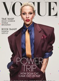 Titelbild der Ausgabe 2/2026 von Vogue USA. Diese Zeitschrift und viele weitere Modemagazine und DIY-Magazine als Abo oder epaper bei United Kiosk online kaufen.