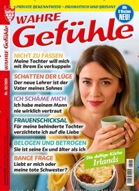 Titelbild der Ausgabe 2/2026 von Wahre Gefühle. Diese Zeitschrift und viele weitere Frauenzeitschriften als Abo oder epaper bei United Kiosk online kaufen.