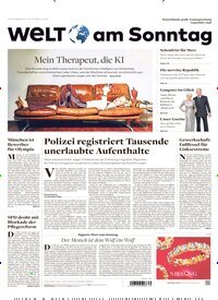 Titelbild der Ausgabe 39/2026 von WamS Welt am Sonntag Nordrhein-Westfalen. Diese Zeitschrift und viele weitere Zeitungsabos als Abo oder epaper bei United Kiosk online kaufen.