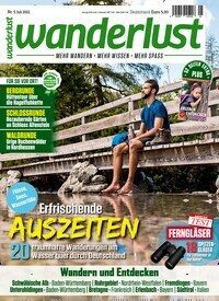 Titelbild der Ausgabe 5/2022 von Wanderlust. Diese Zeitschrift und viele weitere Reisemagazine, Freizeitmagazine und Wissensmagazine als Abo oder epaper bei United Kiosk online kaufen.