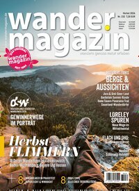 Titelbild der Ausgabe 232/2026 von Wandermagazin. Diese Zeitschrift und viele weitere Sportmagazine als Abo oder epaper bei United Kiosk online kaufen.