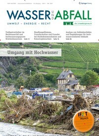 Titelbild der Ausgabe 5/2024 von Wasser und Abfall. Diese Zeitschrift und viele weitere Naturzeitschriften, Landwirtschaftszeitungen und Umweltmagazine als Abo oder epaper bei United Kiosk online kaufen.
