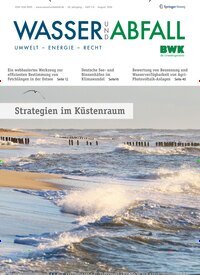 Titelbild der Ausgabe 7/2026 von Wasser und Abfall. Diese Zeitschrift und viele weitere Naturzeitschriften, Landwirtschaftszeitungen und Umweltmagazine als Abo oder epaper bei United Kiosk online kaufen.