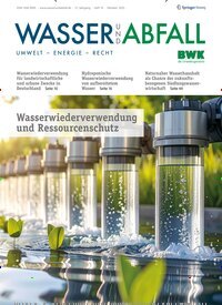 Titelbild der Ausgabe 10/2025 von Wasser und Abfall. Diese Zeitschrift und viele weitere Naturzeitschriften, Landwirtschaftszeitungen und Umweltmagazine als Abo oder epaper bei United Kiosk online kaufen.