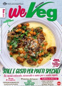 Titelbild der Ausgabe 6/2025 von We Veg . Diese Zeitschrift und viele weitere Kochzeitschriften und Backzeitschriften als Abo oder epaper bei United Kiosk online kaufen.