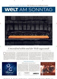 Titelbild der Ausgabe 50/2025 von Welt am Sonntag Bayern. Diese Zeitschrift und viele weitere Zeitungsabos als Abo oder epaper bei United Kiosk online kaufen.