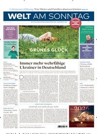 Titelbild der Ausgabe 11/2026 von Welt am Sonntag Bayern Frühausgabe. Diese Zeitschrift und viele weitere Zeitungsabos als Abo oder epaper bei United Kiosk online kaufen.