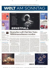 Titelbild der Ausgabe 6/2026 von Welt am Sonntag Gesamtausgabe. Diese Zeitschrift und viele weitere Zeitungsabos als Abo oder epaper bei United Kiosk online kaufen.