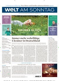 Titelbild der Ausgabe 11/2026 von Welt am Sonntag Gesamtausgabe. Diese Zeitschrift und viele weitere Zeitungsabos als Abo oder epaper bei United Kiosk online kaufen.