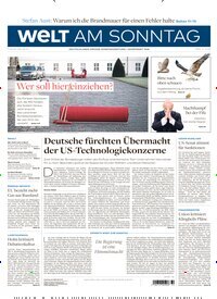 Titelbild der Ausgabe 32/2026 von Welt am Sonntag Hamburg. Diese Zeitschrift und viele weitere Zeitungsabos als Abo oder epaper bei United Kiosk online kaufen.