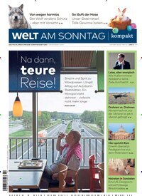 Titelbild der Ausgabe 14/2026 von Welt am Sonntag kompakt. Diese Zeitschrift und viele weitere Zeitungsabos als Abo oder epaper bei United Kiosk online kaufen.