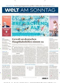 Titelbild der Ausgabe 22/2026 von Welt am Sonntag Nordrhein-Westfalen. Diese Zeitschrift und viele weitere Zeitungsabos als Abo oder epaper bei United Kiosk online kaufen.