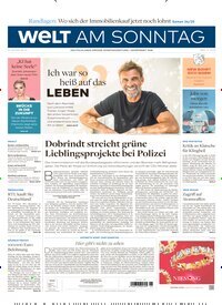 Titelbild der Ausgabe 26/2025 von Welt am Sonntag Nordrhein-Westfalen. Diese Zeitschrift und viele weitere Zeitungsabos als Abo oder epaper bei United Kiosk online kaufen.