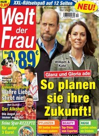 Titelbild der Ausgabe 10/2025 von Welt der Frau. Diese Zeitschrift und viele weitere Frauenzeitschriften als Abo oder epaper bei United Kiosk online kaufen.